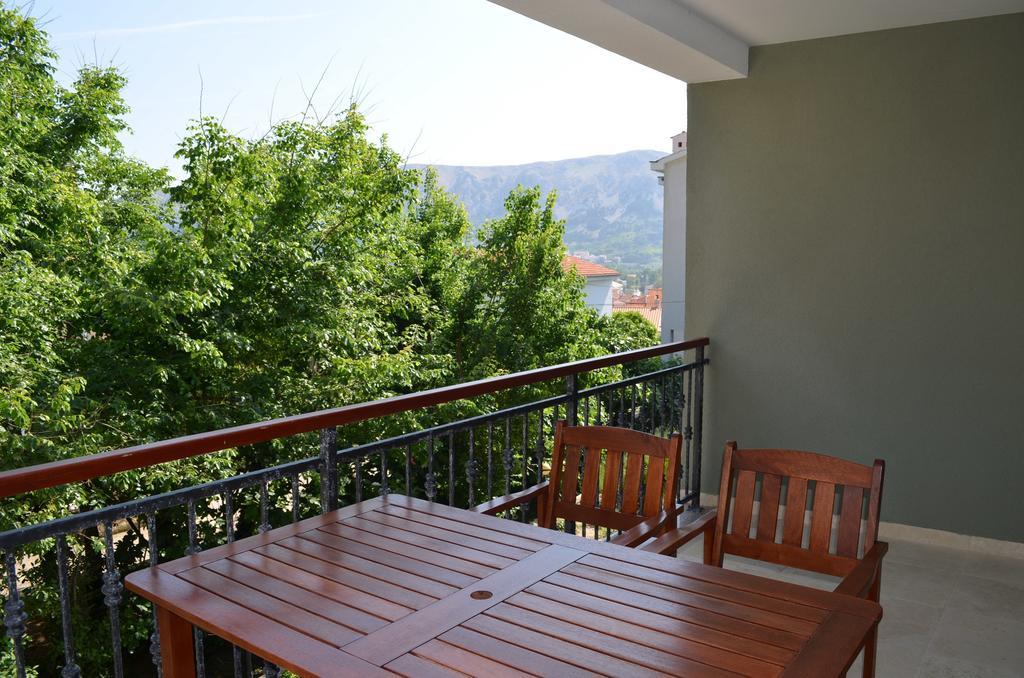 Apartments Soldo Baška Buitenkant foto
